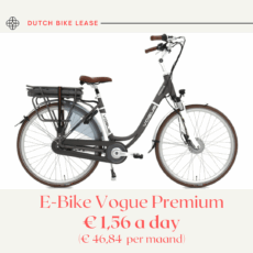 Aanmelden E-Bike Vogue Premium